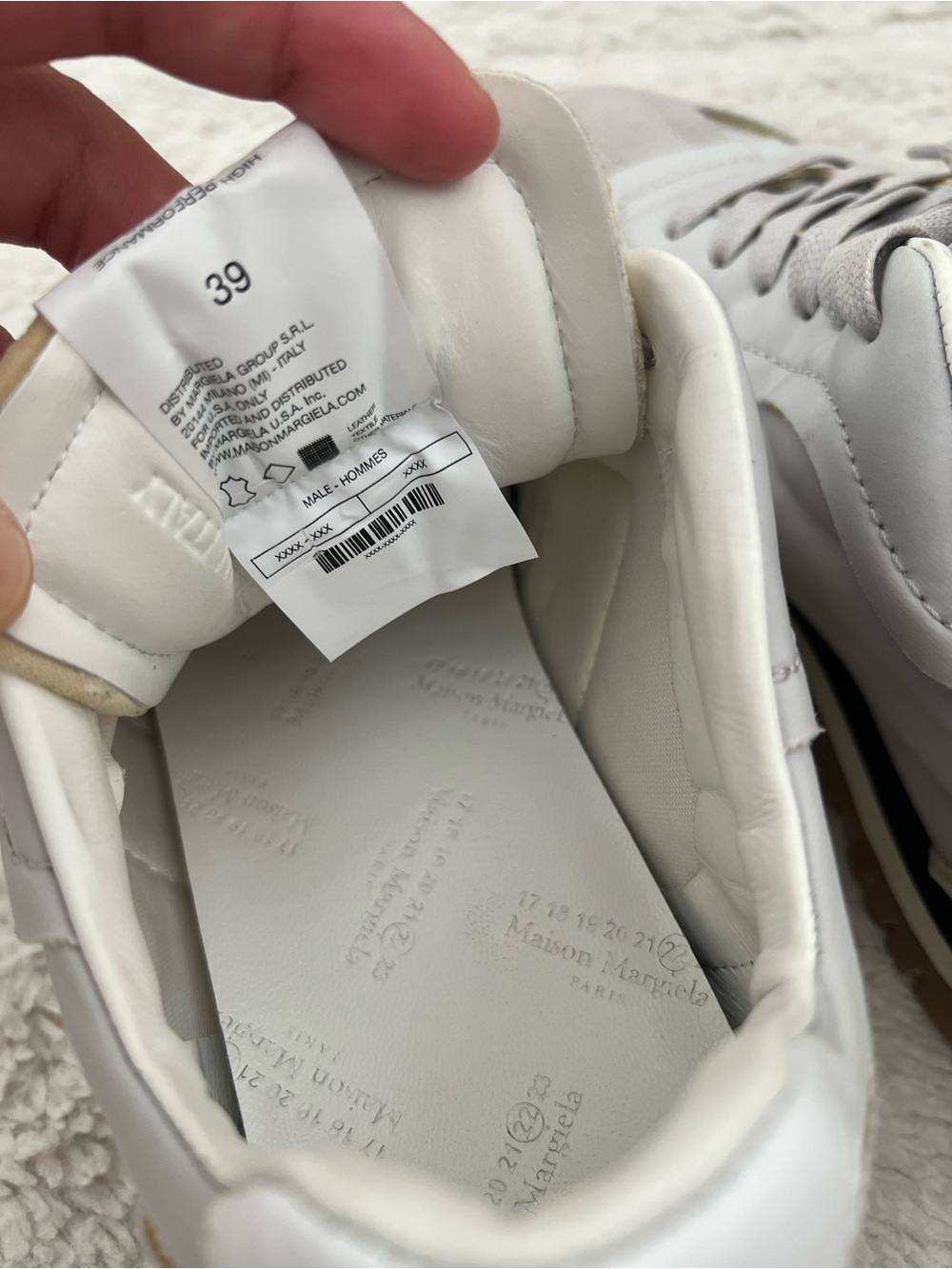 Maison Margiela Nylon Runner Sneakers - Picture 5 of 6